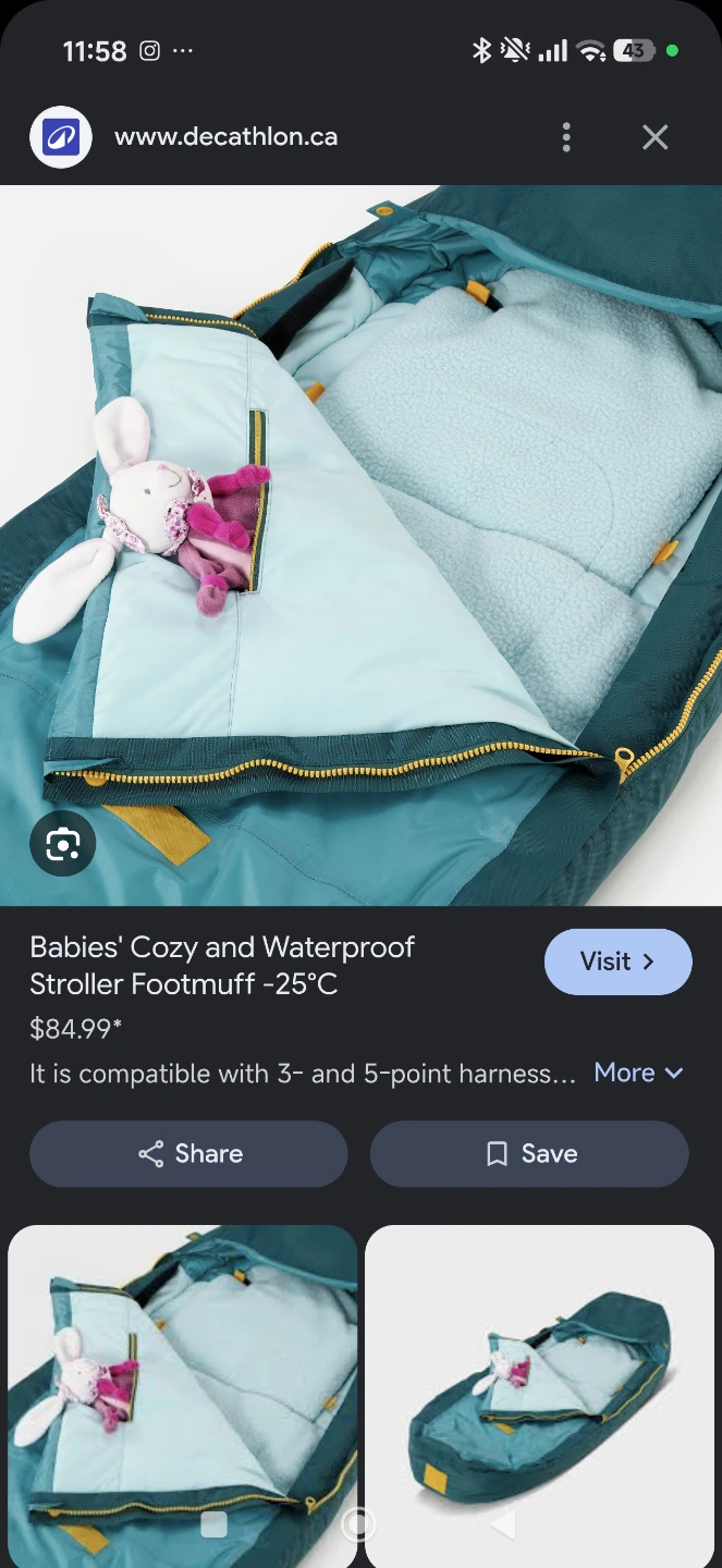Wedze Baby Stroller Footmuff - photo 4