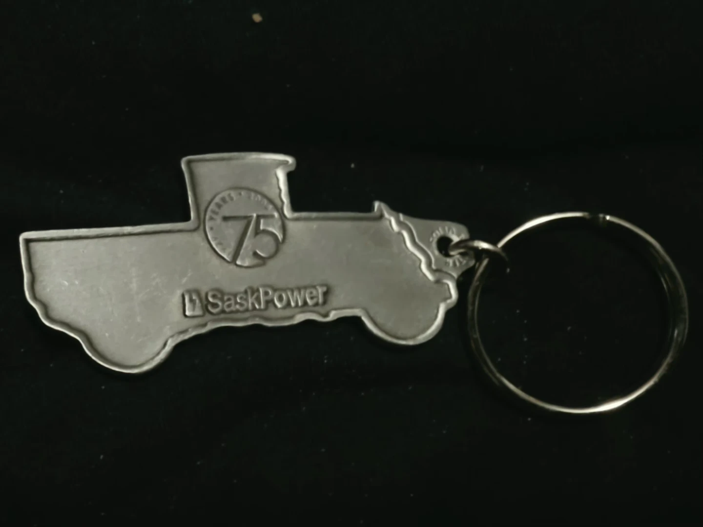 SaskPower 75th Anniversary Vintage Truck Keychain - photo 2