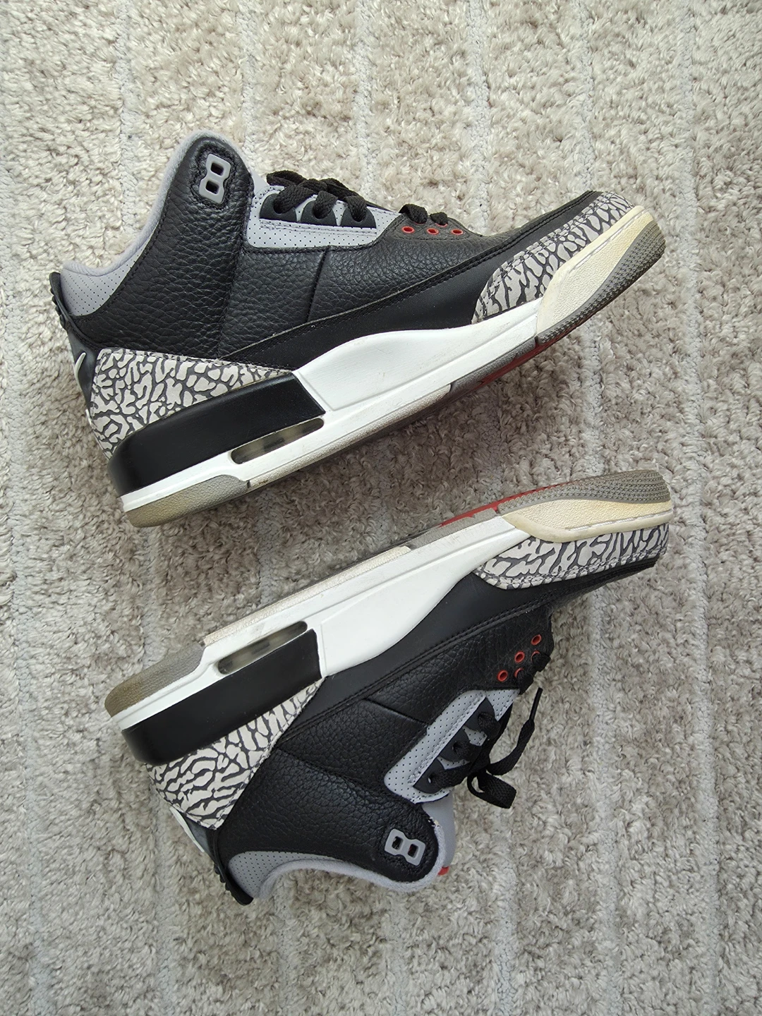 Jordan 3 Black Cement - photo 4