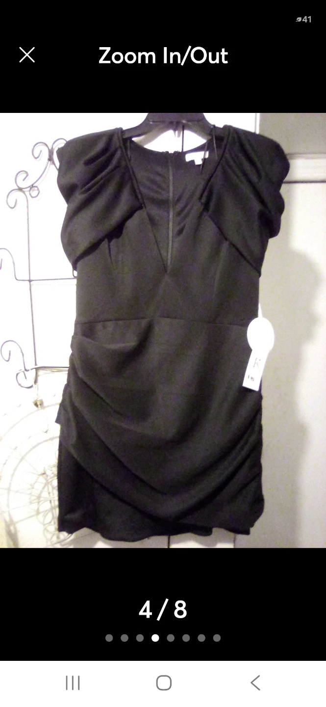 Luxxel Black Mini Dress