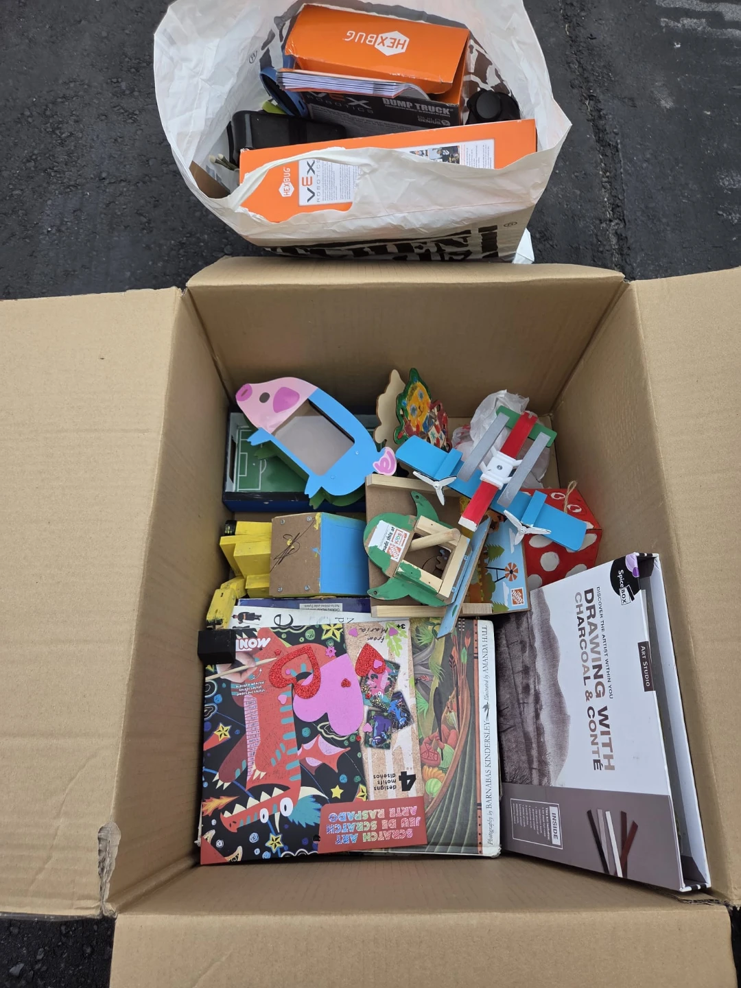 Assorted Kids Crafts and STEM Toys Bundle
