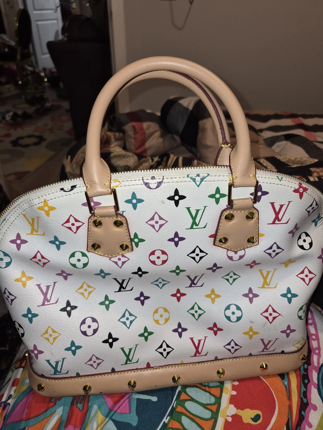 Louis Vuitton Multicolore Alma Bag