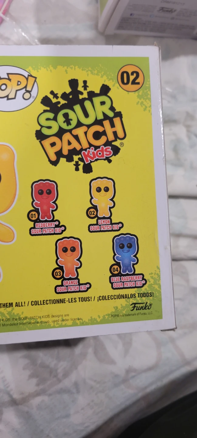 Funko Pop Sour Patch Kids Lemon Vinyl Figure - photo 2