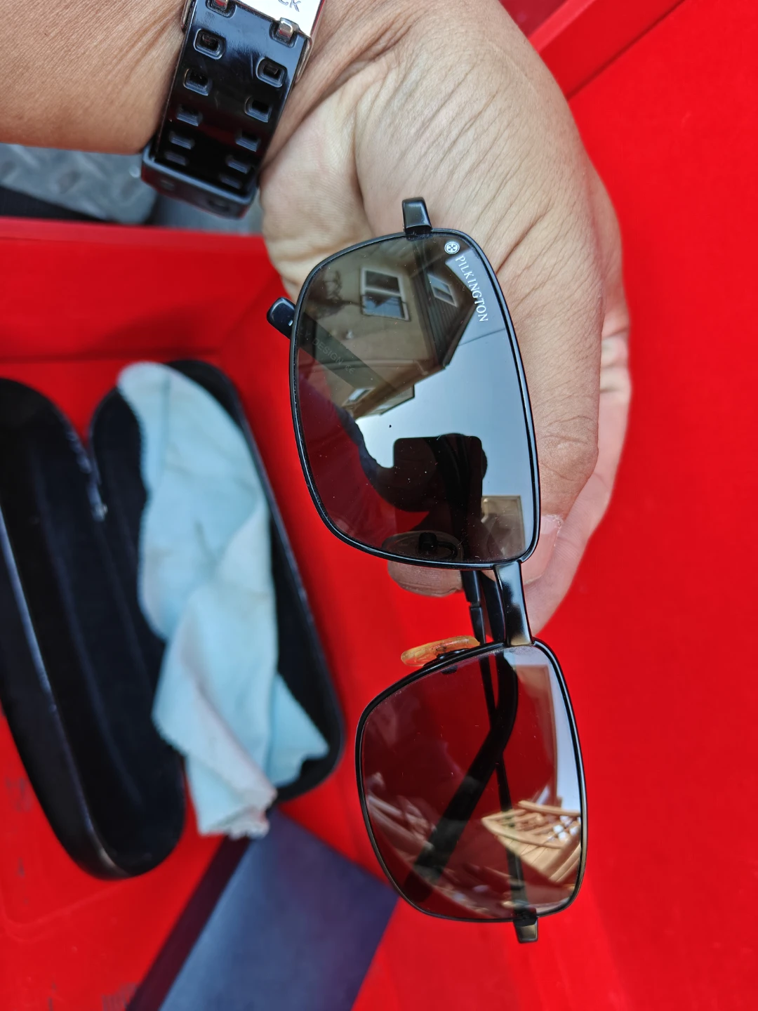 Pilkington Black Sunglasses - photo 2
