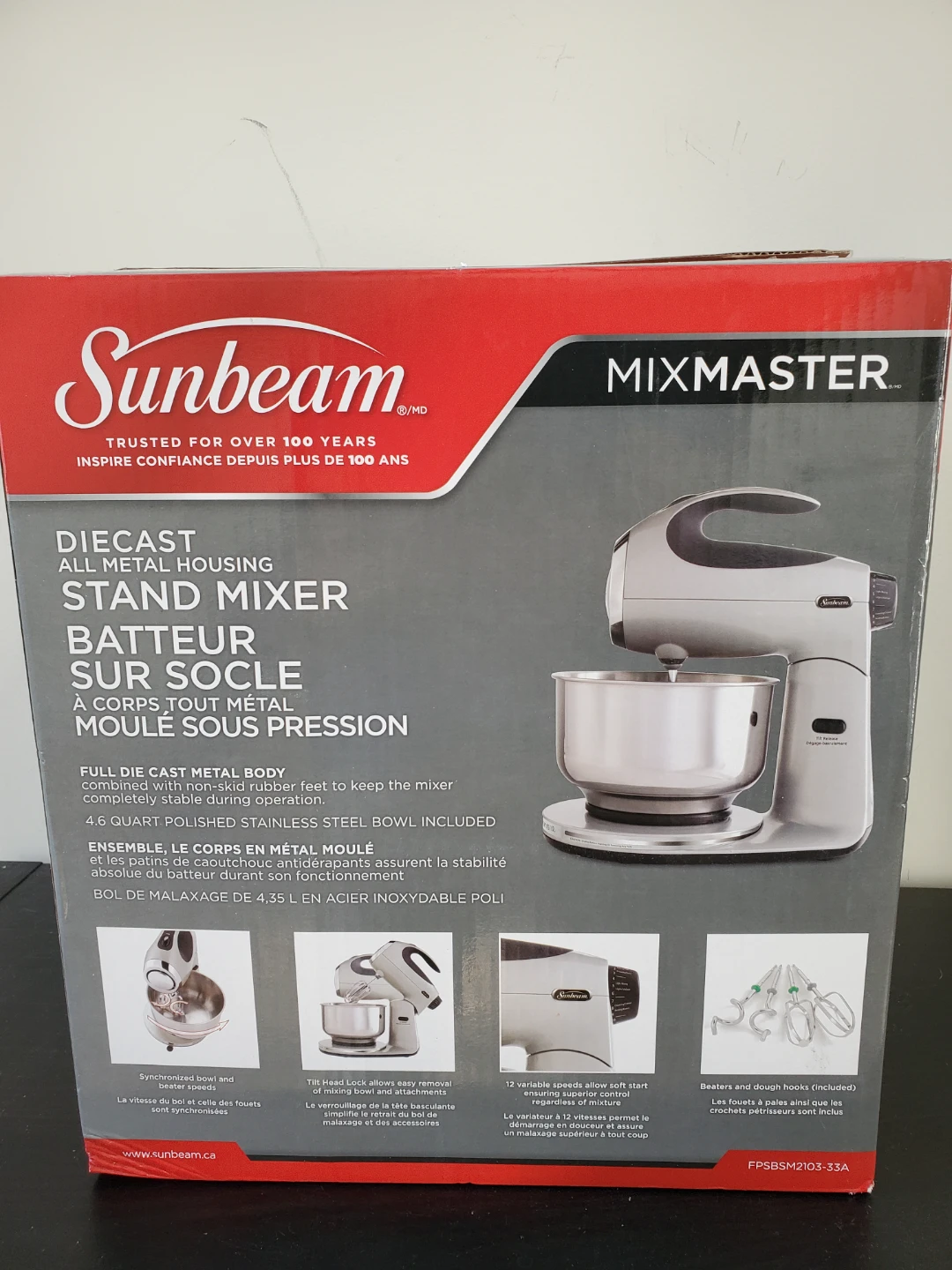 Sunbeam Mixmaster Diecast Stand Mixer - photo 2