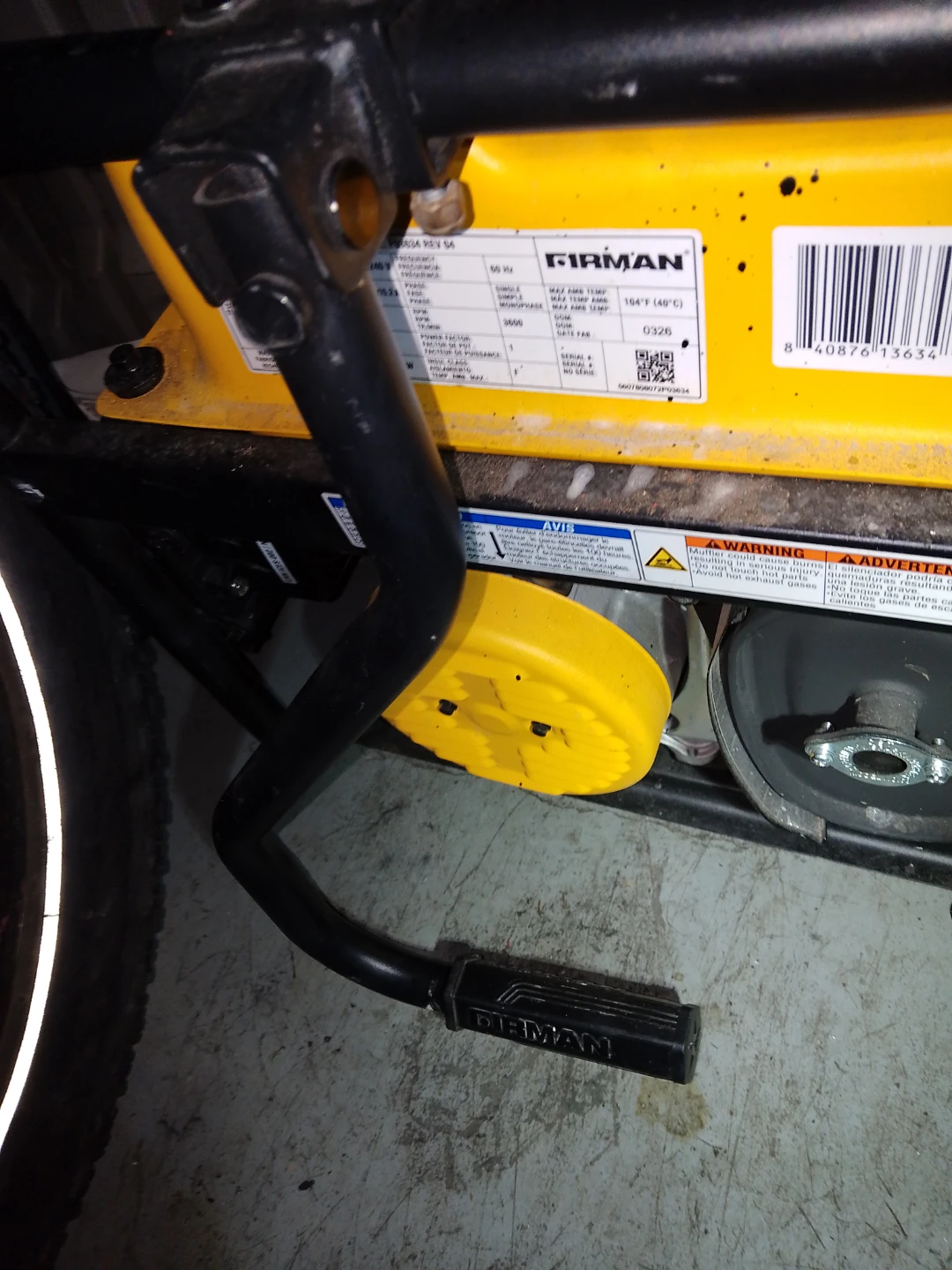 Firman P03634 Portable Generator 4550W/3650W - photo 4