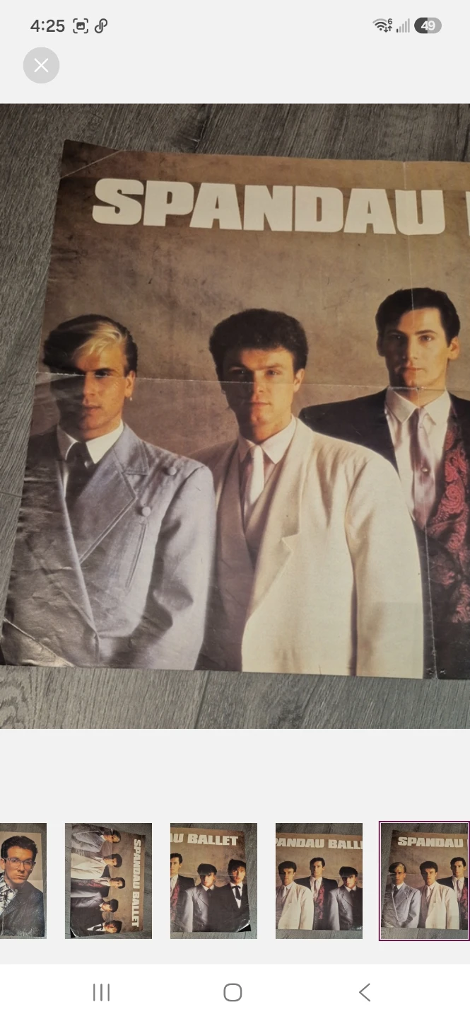 Elvis Costello Rock and Roll Legend & Spandau Ballet Poster Rare - photo 5