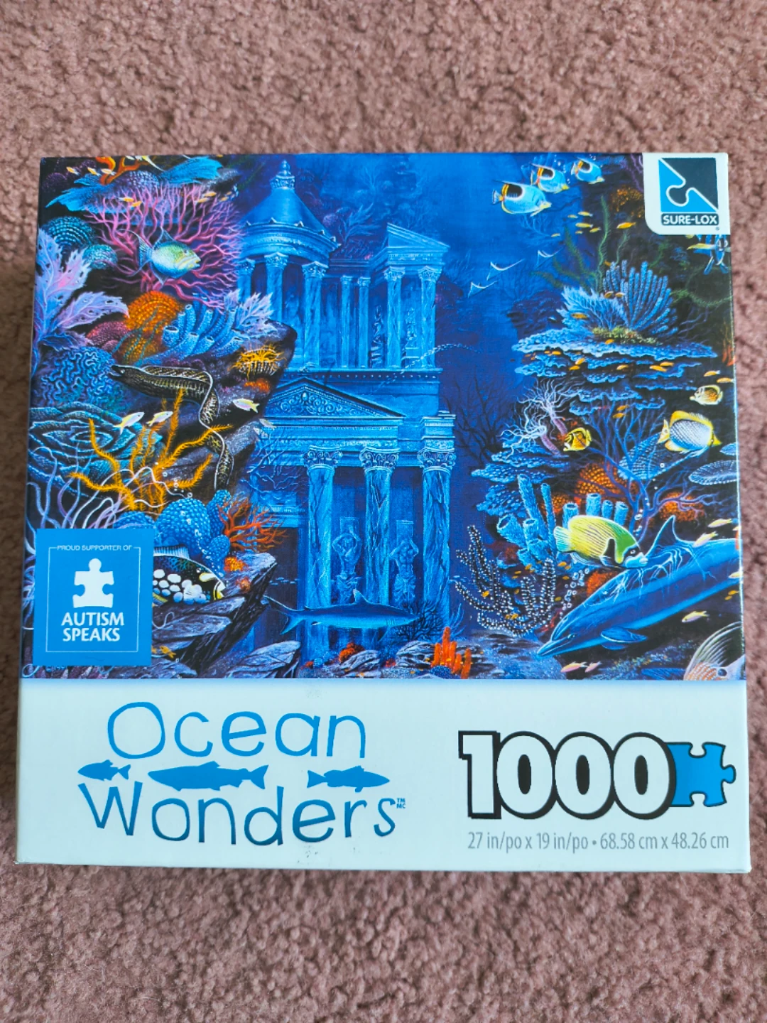 Sure-Lox Ocean Wonders 1000-Piece Puzzle