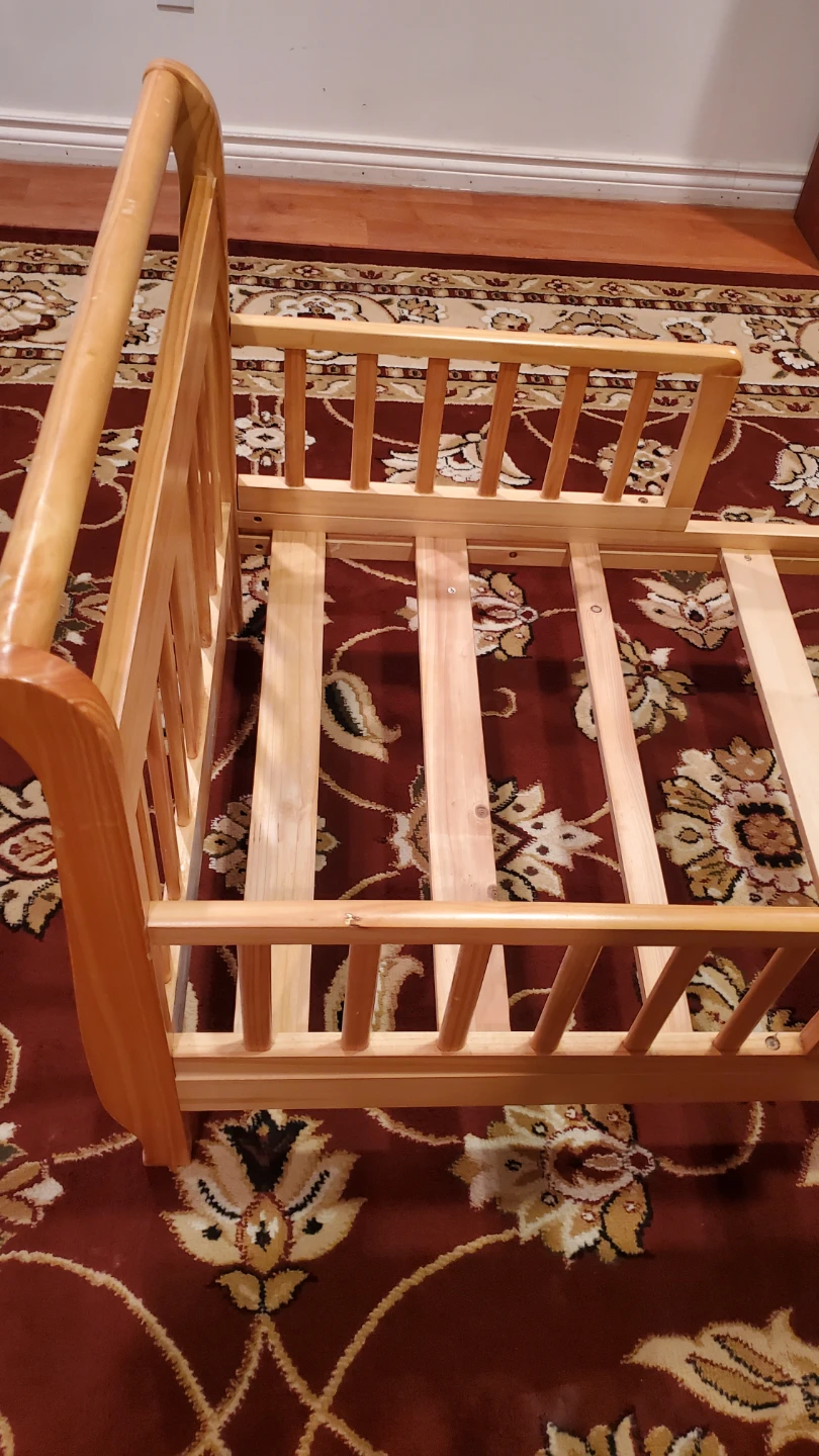 Wooden Toddler Bed Frame - photo 4
