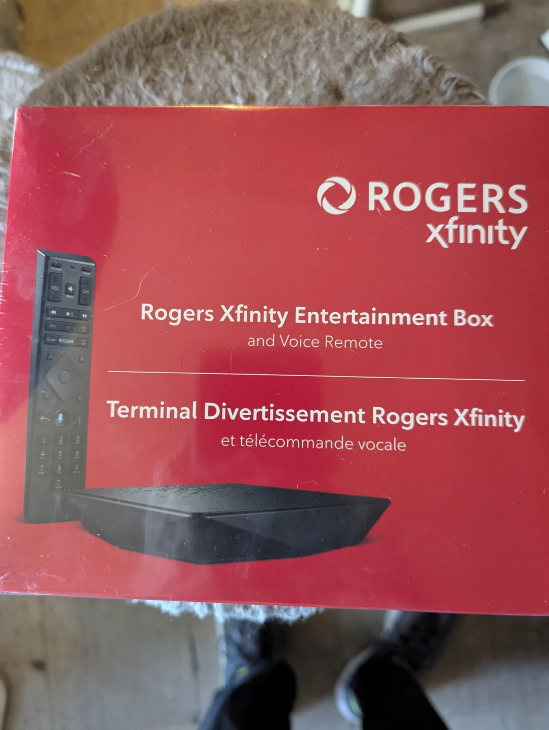 Rogers Xfinity Entertainment Box and Voice Remote