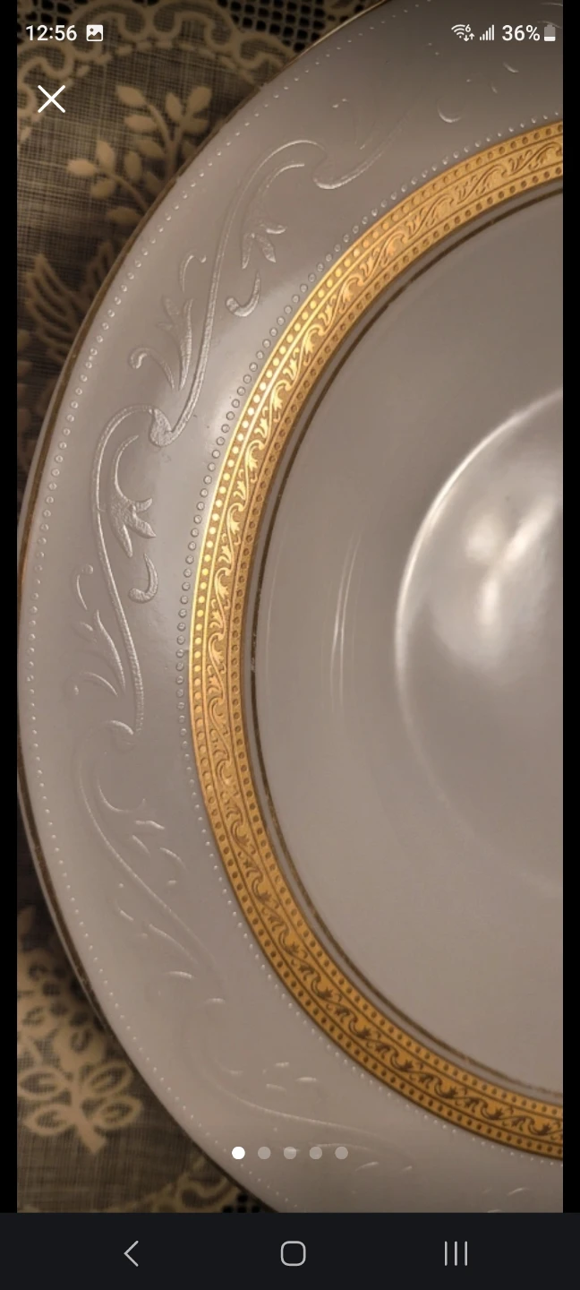 Set of 4 Pegasus Fine Porcelain Bowls