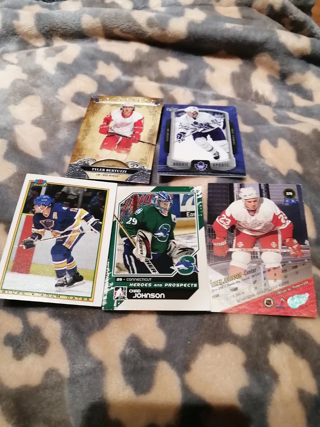 Set of 5 Assorted Hockey Cards - photo 2