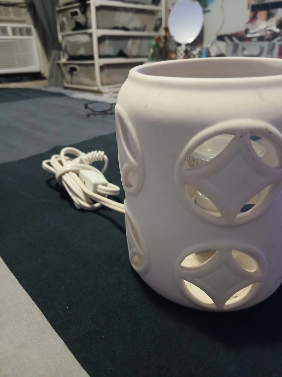 White Ceramic Wax Melt Warmer - photo 2