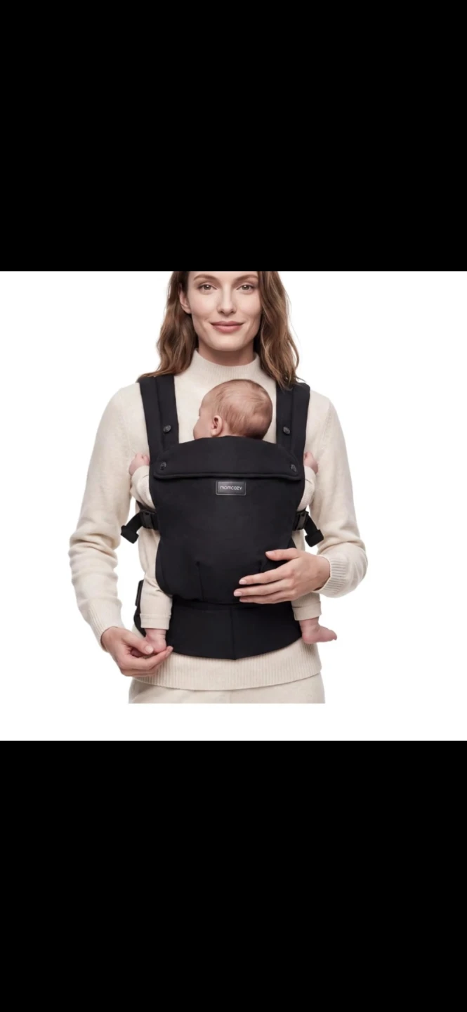Momcozy Baby Carrier Black, New