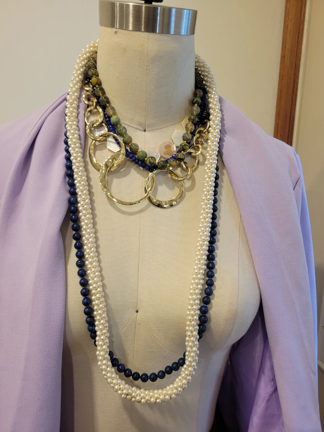 6 Fashion Necklace lot