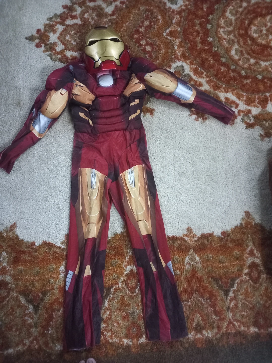 HALLOWEEN Iron Man Costume with Mask