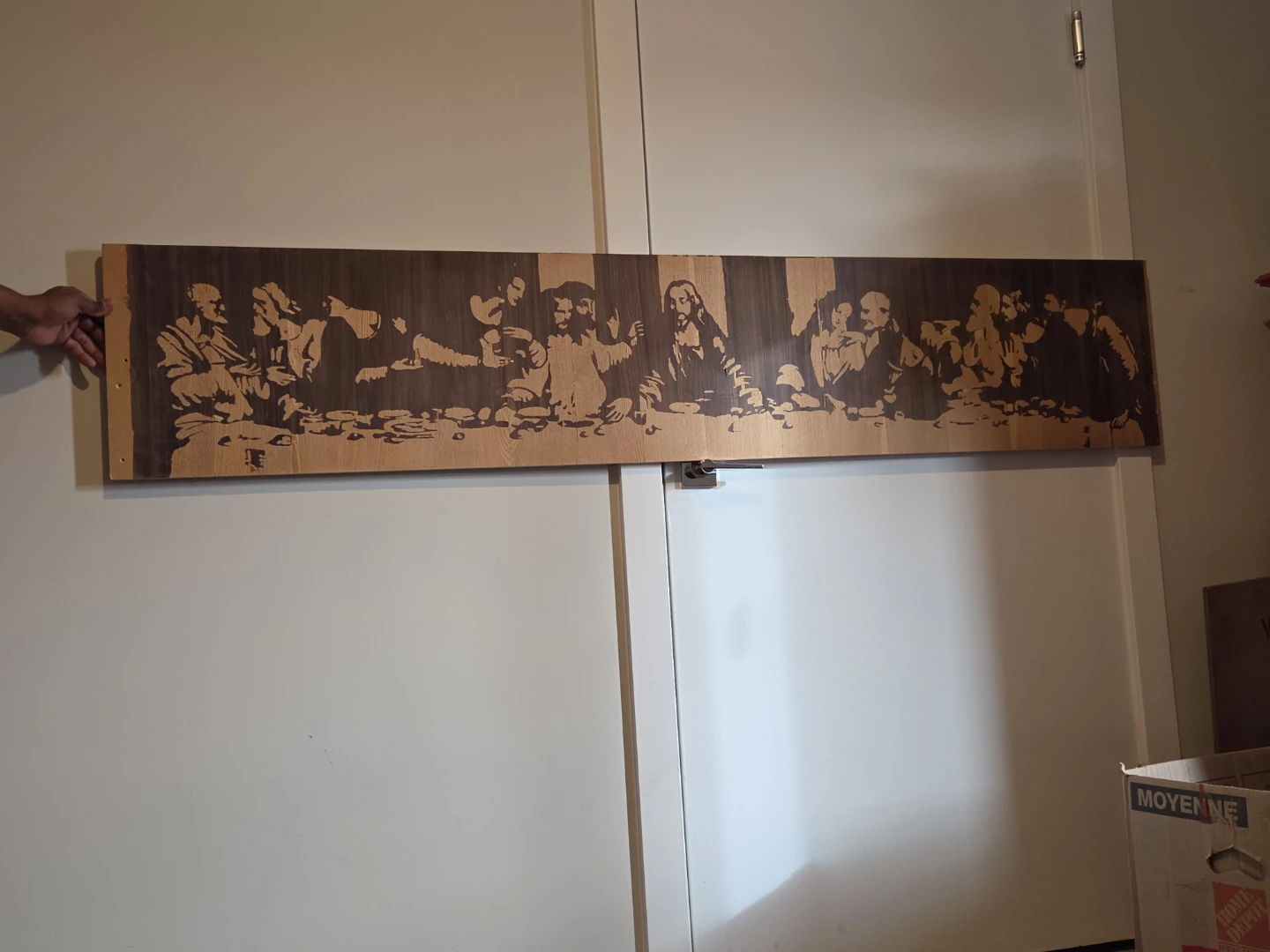 The Last Supper wood wall art - photo 3