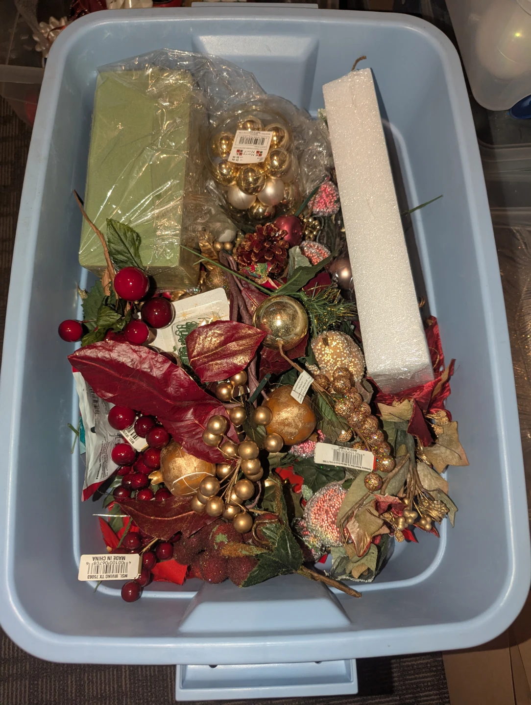 Assorted Christmas Decor and Stockings different prices - photo 4