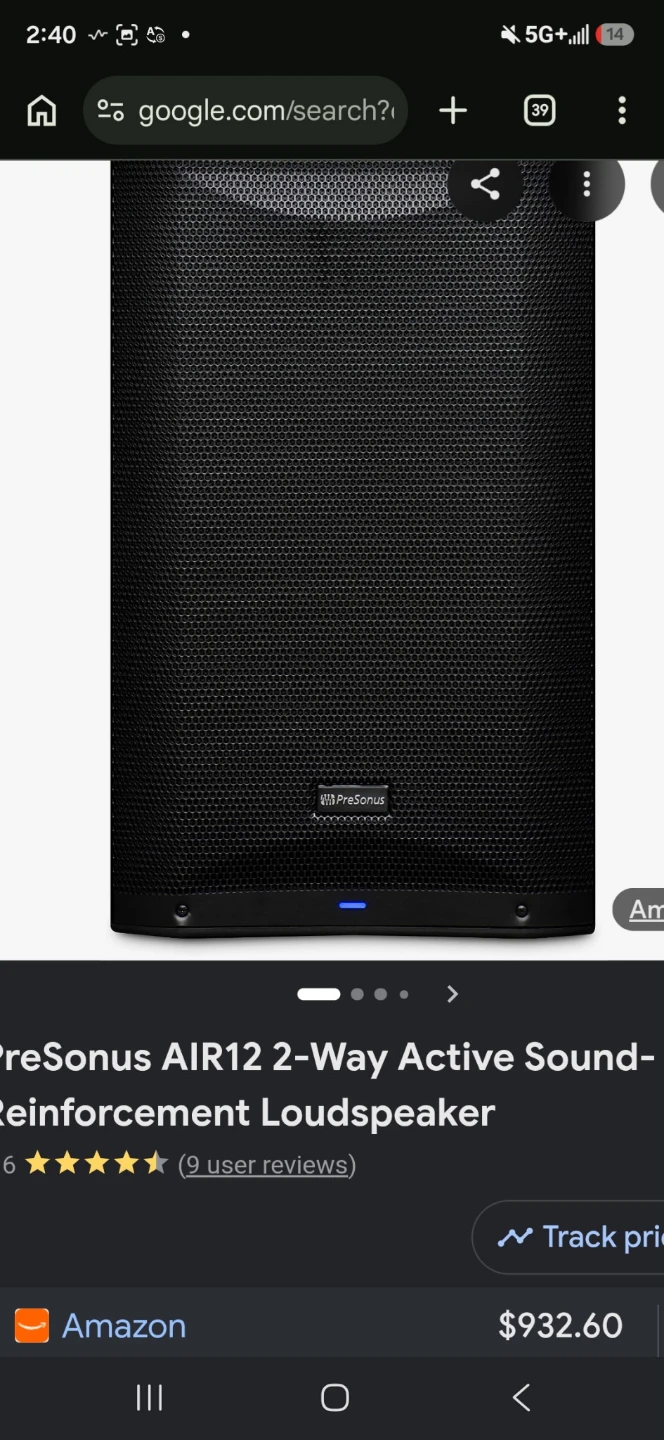 PreSonus AIR12 2-Way Active Loudspeaker