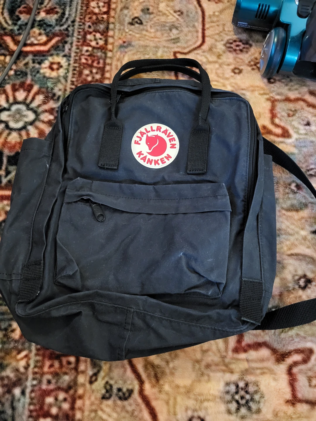 Fjallraven Kanken Black Backpack