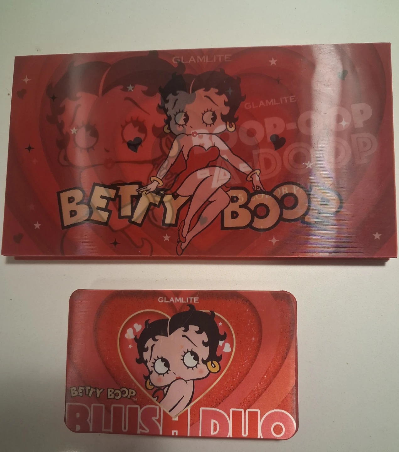 Glamlite Betty Boop Eyeshadow Palette and Blush Duo - photo 2