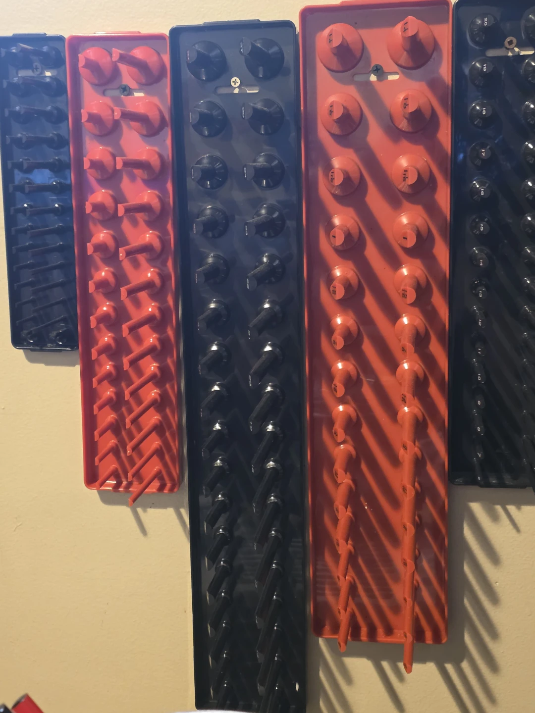 Set of 6 Socket Organizer Rails - photo 2