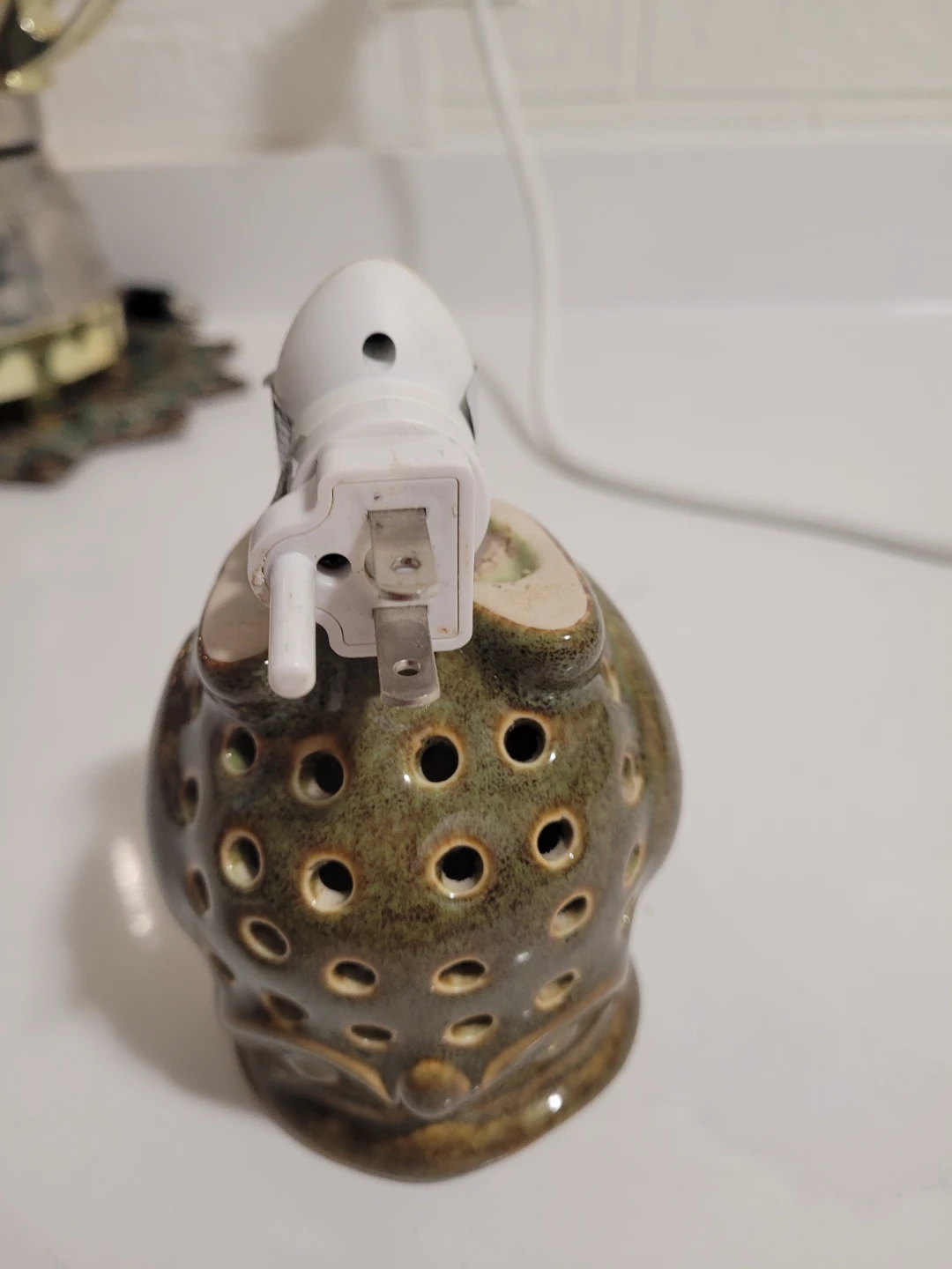 Ceramic plug in night light antique  $5 - photo 4