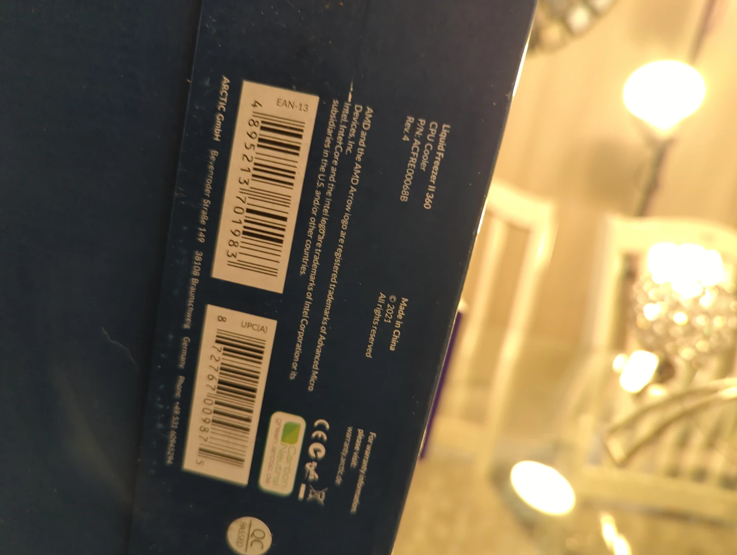 ARCTIC Liquid Freezer II 360mm AIO CPU Liquid Cooler - photo 2