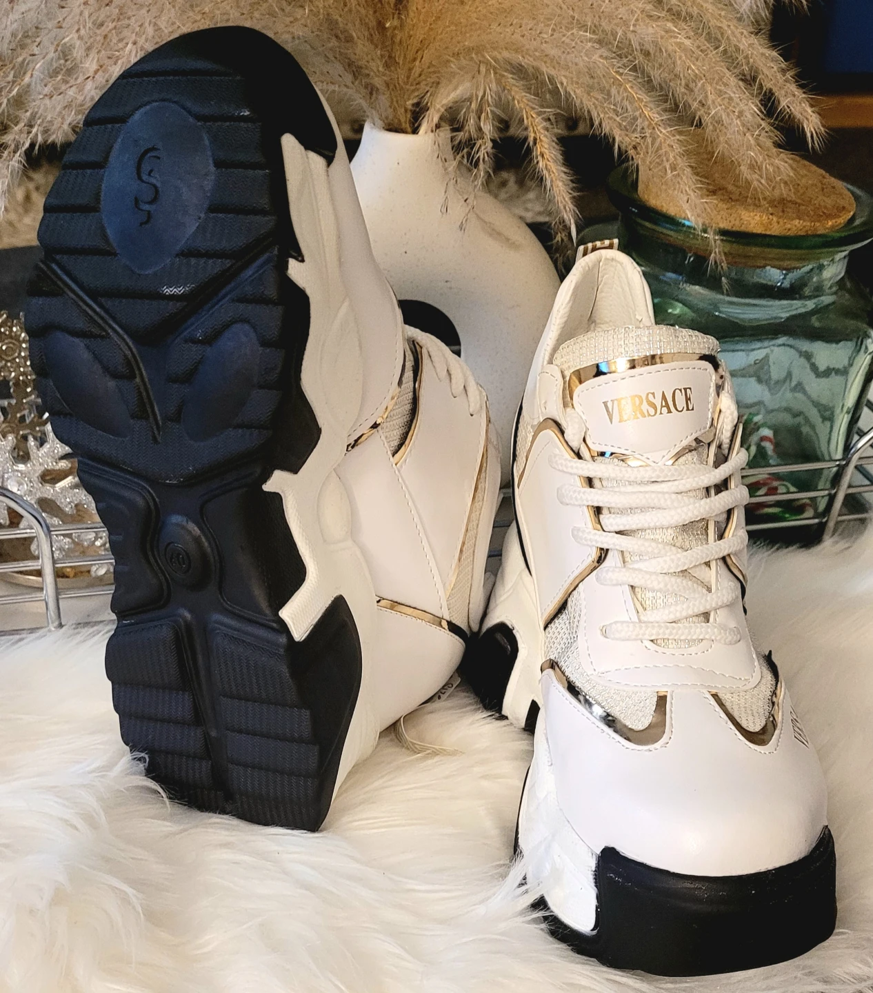 Versace White Sneakers - photo 5