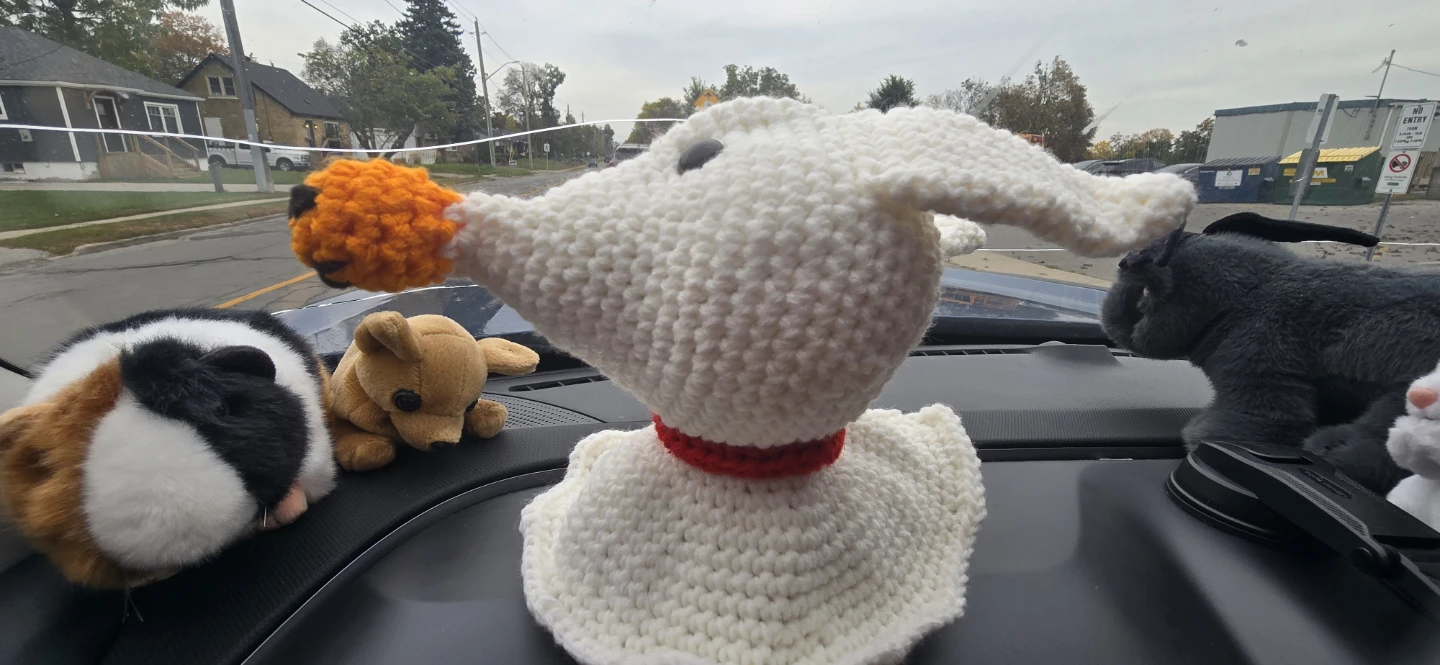 Crocheted Zero Plush Toy - photo 4