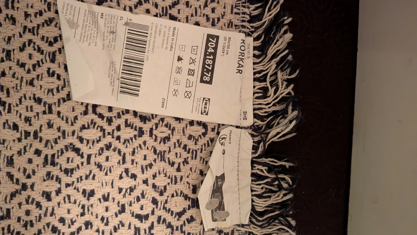 IKEA KORKAR Rug - photo 2