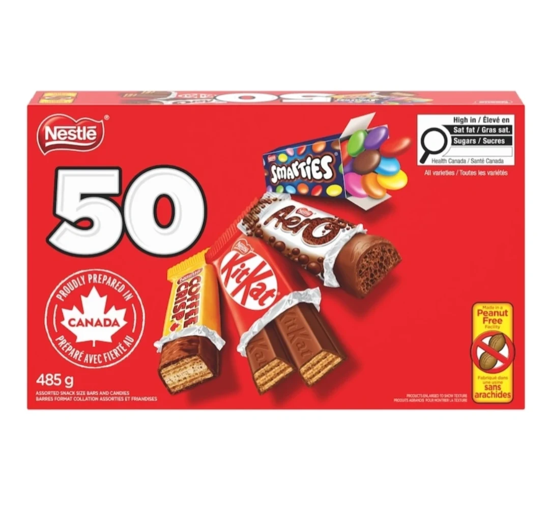 7 for $42 Nestle Assorted Snack Size Bars and Candies 50 Pack