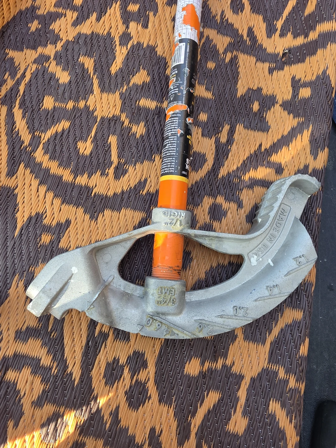 RIDGID 1/2 in. EMT Conduit Bender - photo 2