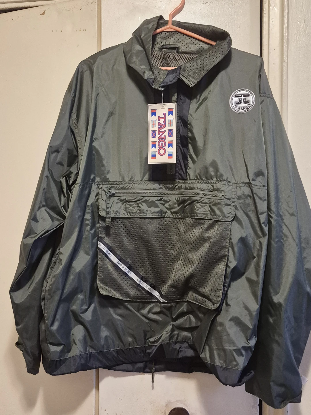Tango USA Olive Green Anorak Jacket