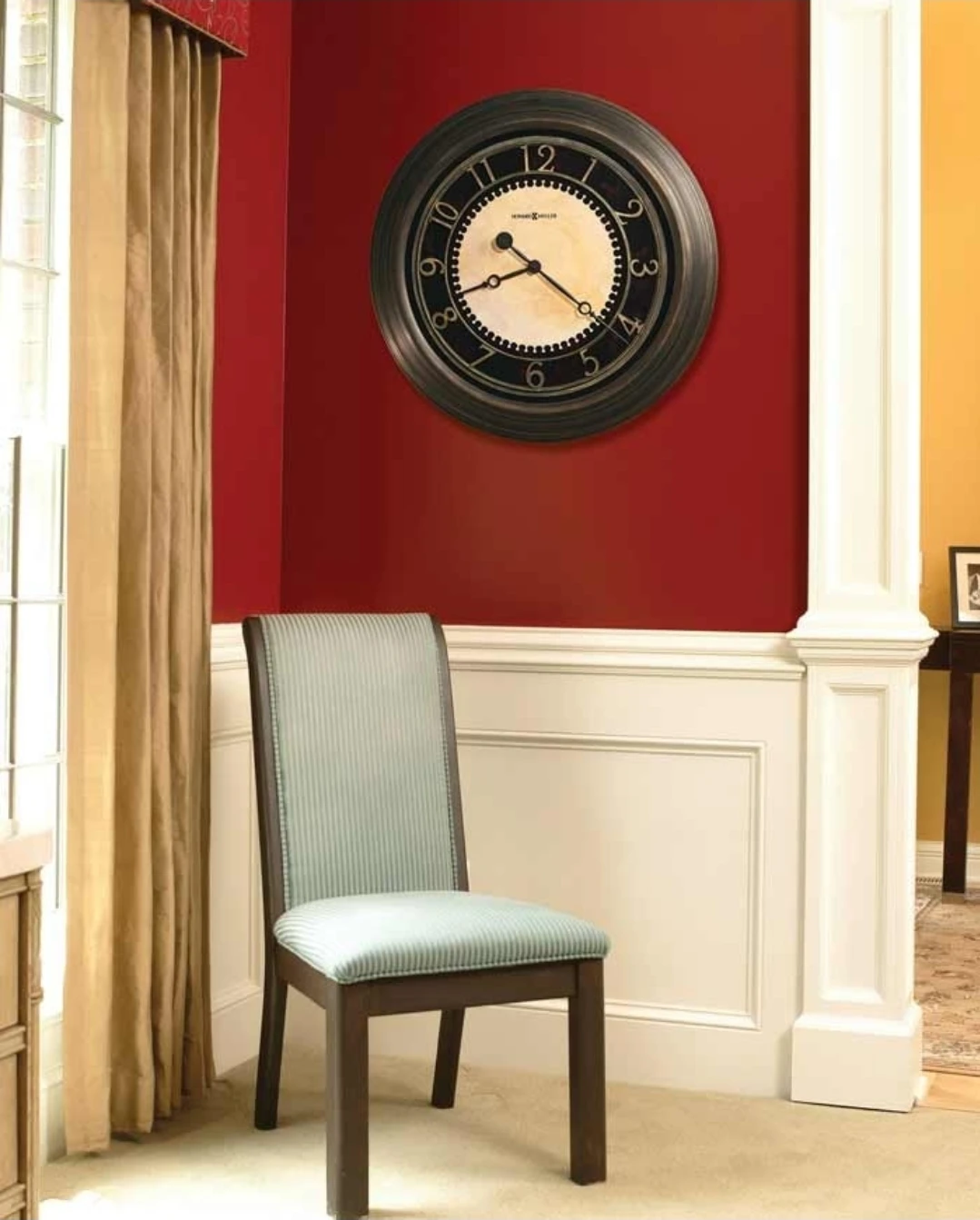 Howard Miller "Chadwick" Oversized 25.5" Wall Clock