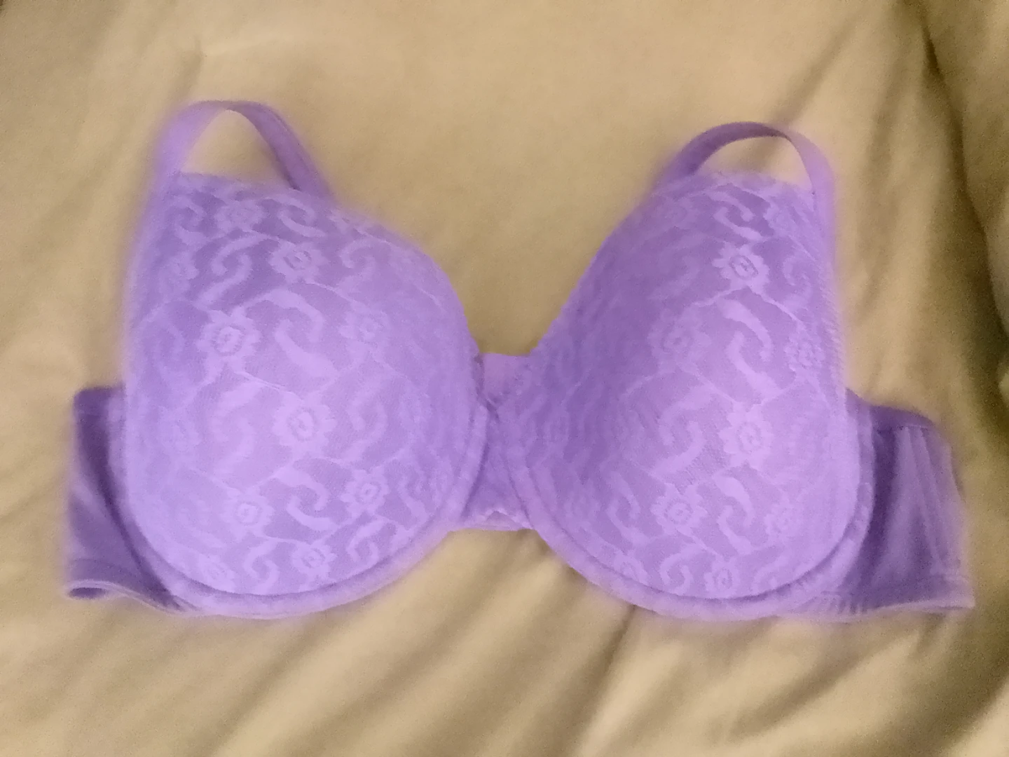 44DDD Pink Tattoo Print Bra / 44DD Purple Bra - photo 5