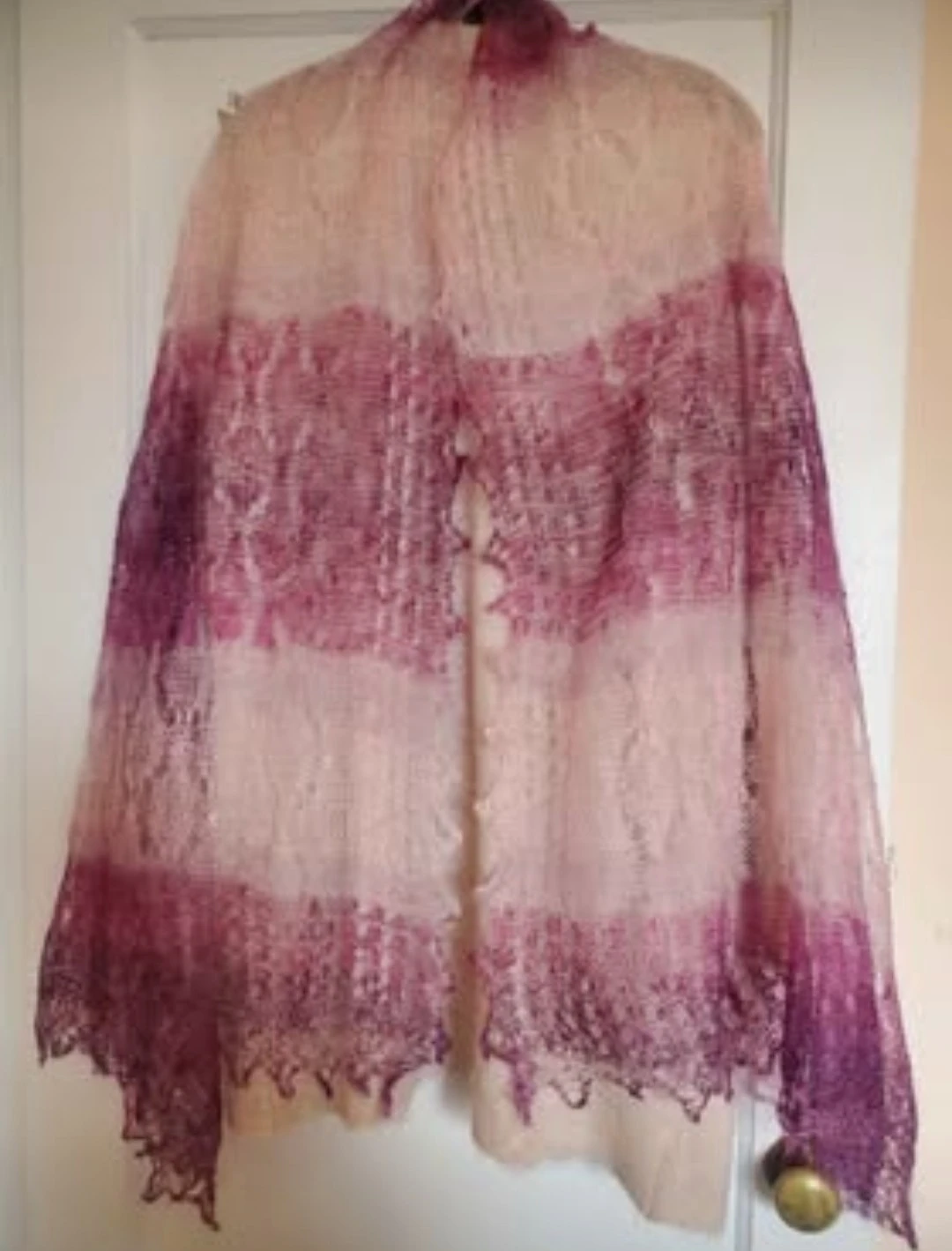 Russian Orenburg Angora Goat down scarfs