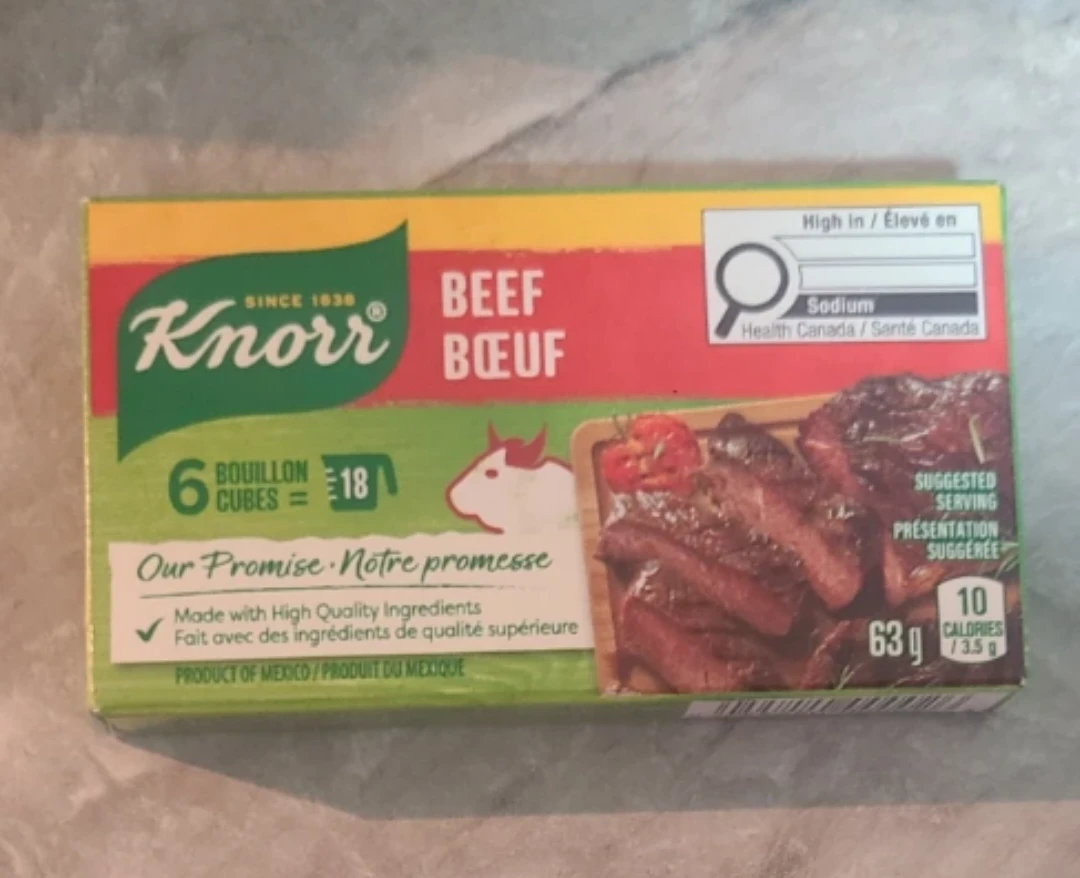 Knorr Beef Bouillon Cubes 6 Pack