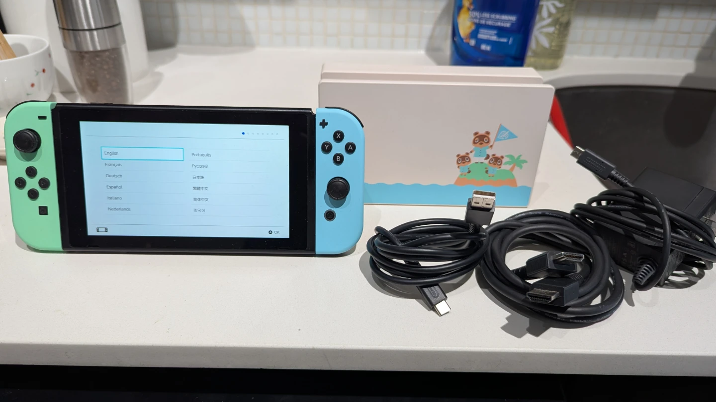 Nintendo Switch Animal Crossing Edition
