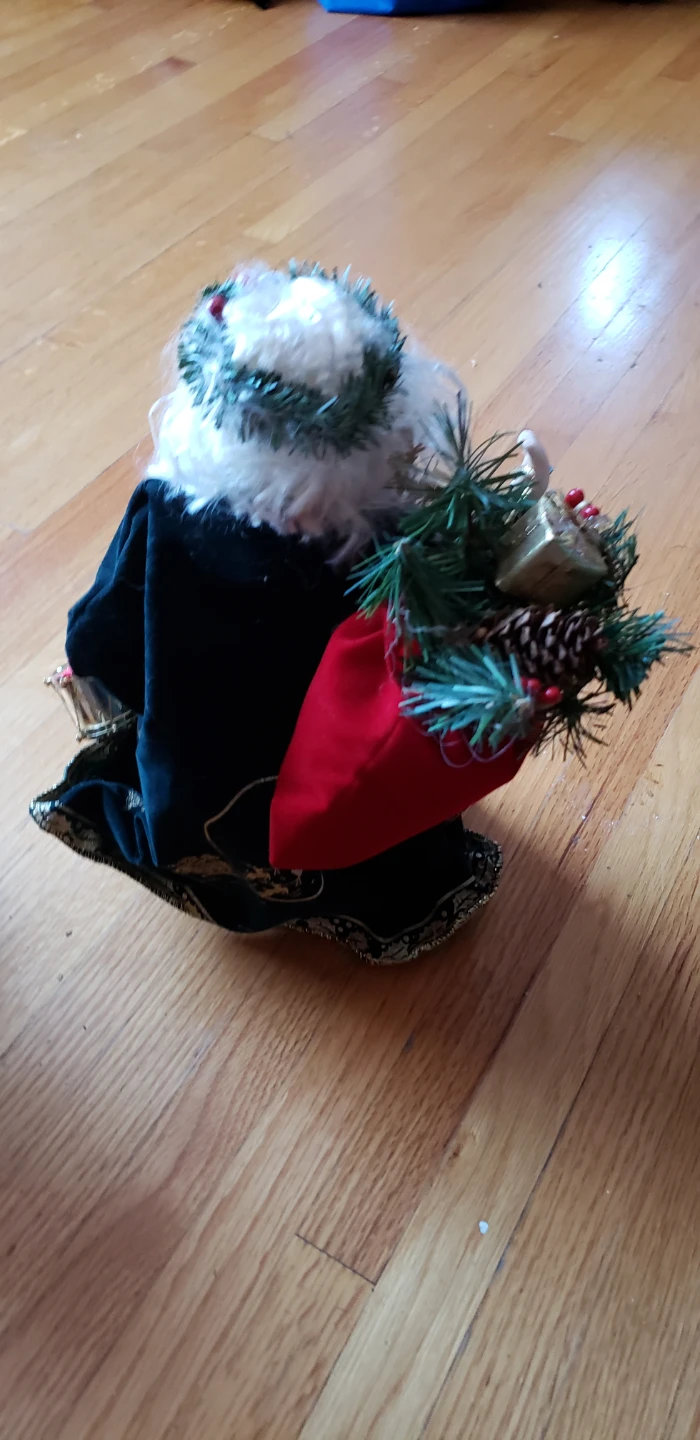 Vintage Style Santa Claus Christmas Figurine - photo 3