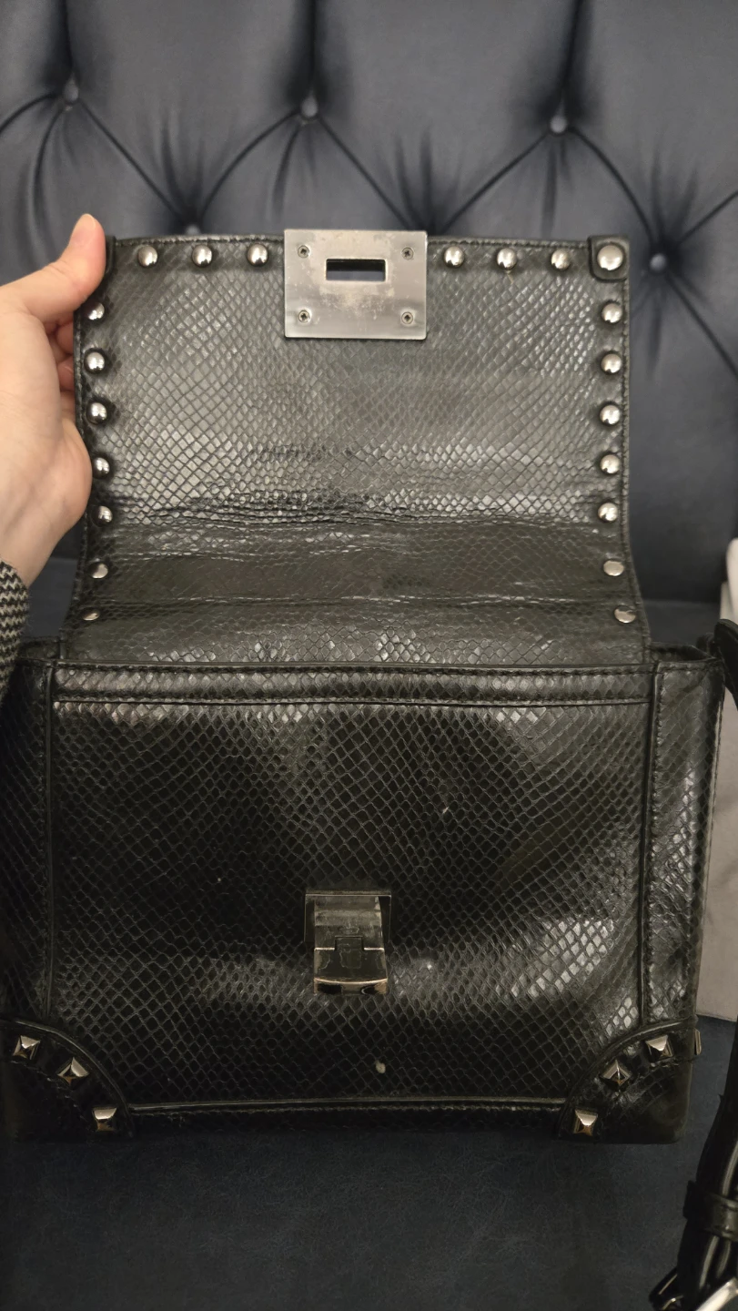 Michael Kors Black Studded Satchel - photo 4