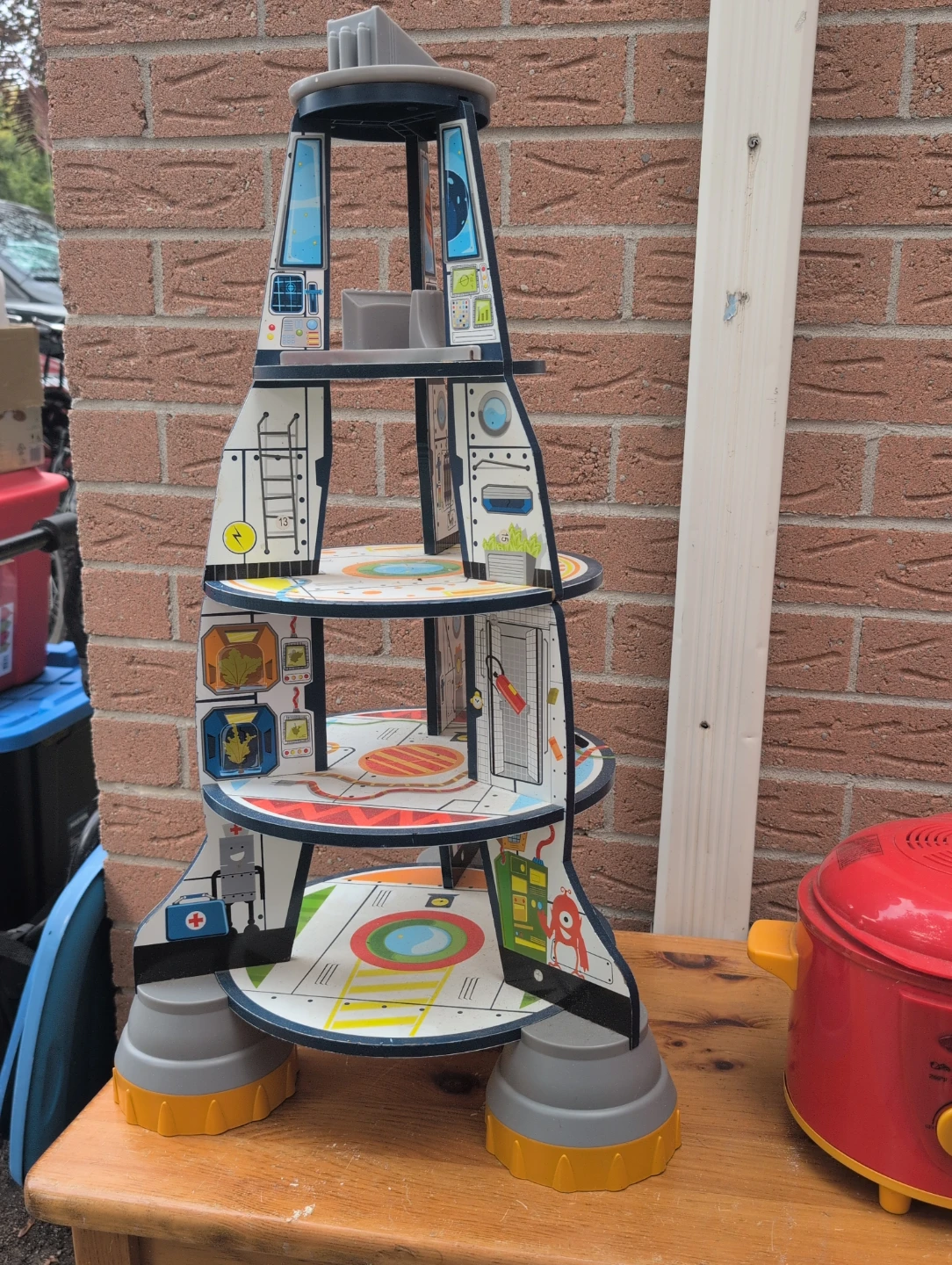 KidKraft Rocket Ship Play Set