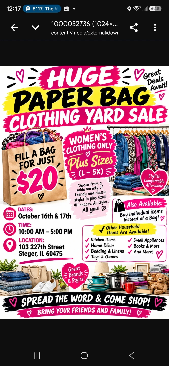 YARD SALE