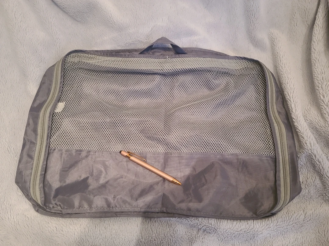 Grey packing cube