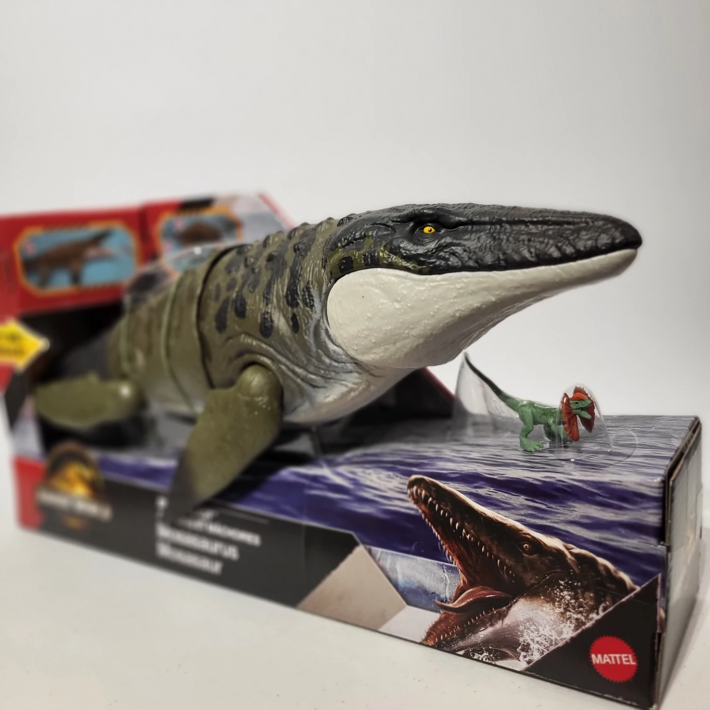 Mattel Jurassic World Bite 'N Blast Mosasaurus - photo 2