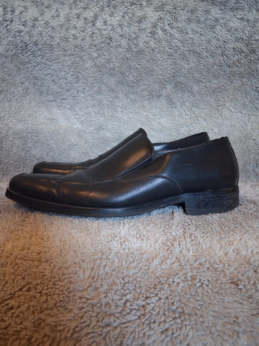 Johnston & Murphy Black Leather Loafers - photo 2