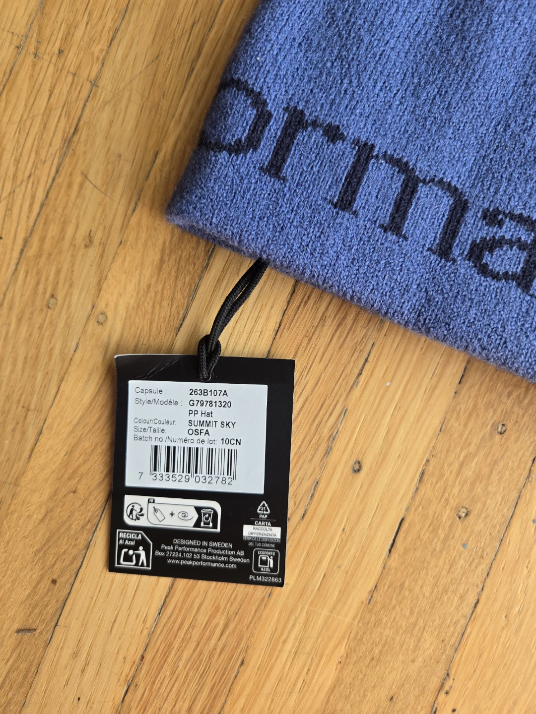 Peak Performance Beanie - PP Hat - photo 4