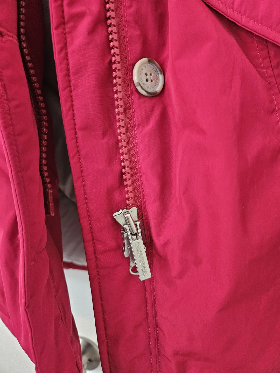 Woolrich Red Down Winter Jacket - photo 4