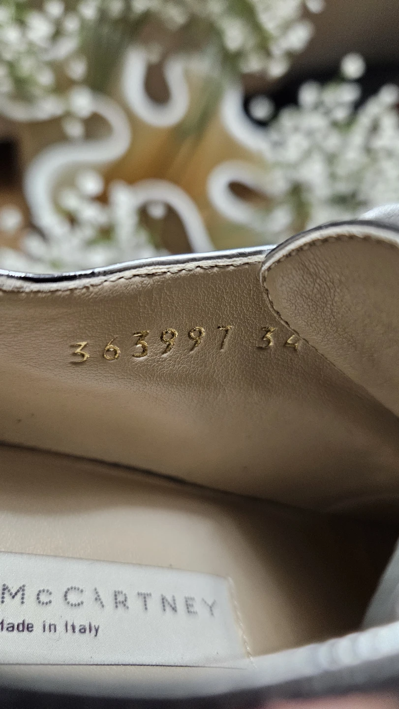 Stella McCartney Metallic Platform Shoes - photo 3