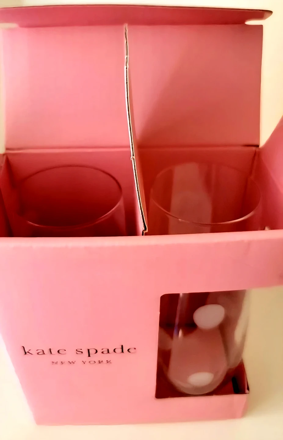 Kate Spade Macaroons Square Dish Snap Happy & Champagne flutes - photo 5